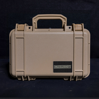 Tan Muzzleshot Military Shot Glass Case